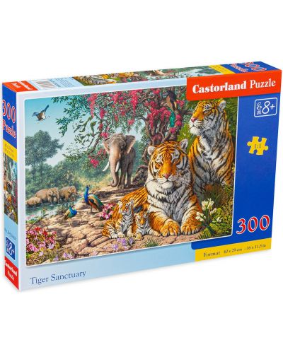 Castorland 300 de piese Puzzle Gardienii junglei - 1