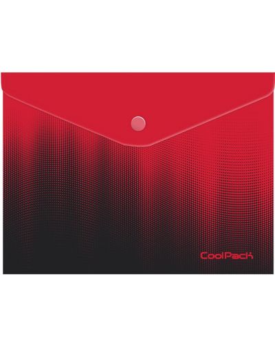 Cool Pack Gradient Gradient Cranberry Button Folder - A4 - 1
