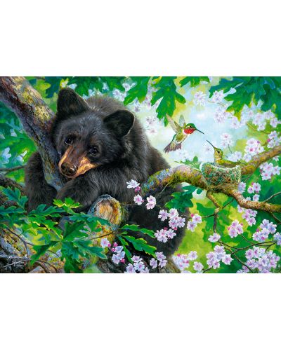 Castorland 500 piese puzzle - Ursul pe un copac  - 2