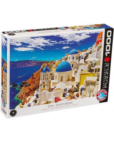 Puzzle Eurographics de 1000 piese - Santorini, Grecia - 1