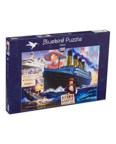 Puzzle Bluebird de 1000 piese -Titanic - 1