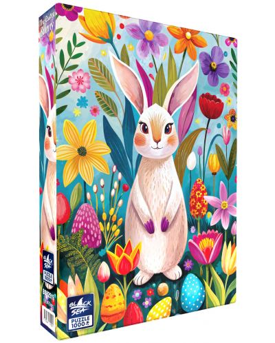 Puzzle Black Sea din 1000 piese - Iepurașul de Paște