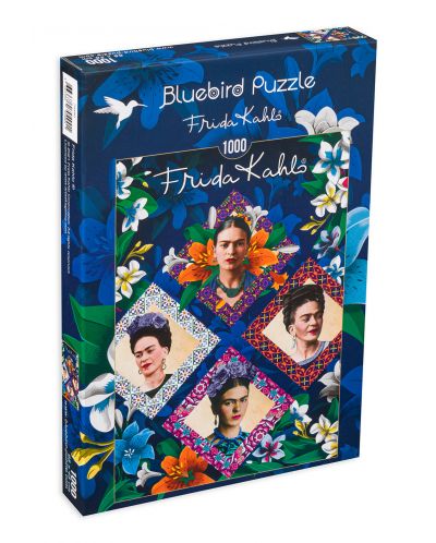 Puzzle Bluebird de 1000 piese - Colaj cu Frida Kahlo - 1
