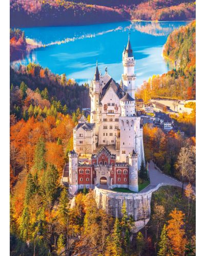 Puzzle Clementoni de 1000 piese - Castelul Neuschwanstein, Germania - 2