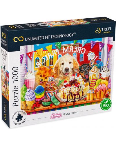 Puzzle Trefl din 1000 de piese - Câinii - 1