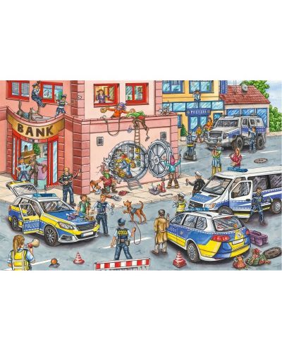 Puzzle Schmidt din 100 de piese - Operațiunea poliției - 2