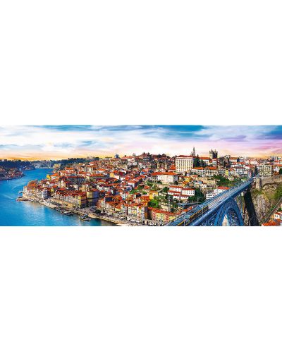 Puzzle panoramic Trefl de 500 piese - Porto, Portugalia - 2