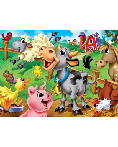 Puzzle Master Pieces de 48 XXL piese -Farm Animals - 2