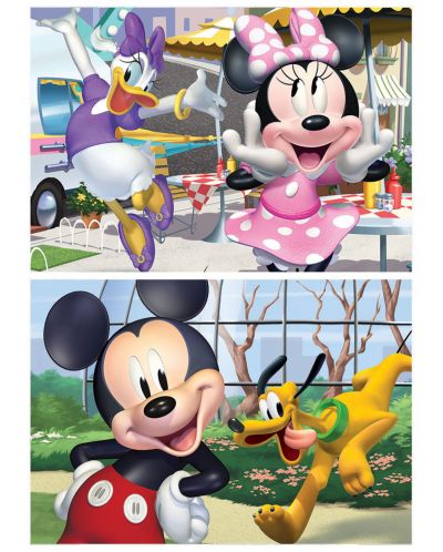 Puzzle Educa de 2 x 25 piese - Mickey si prietenii - 2