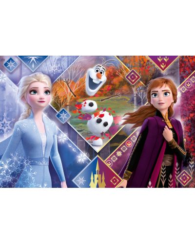 Puzzle Clementoni de 104 maxi piese - SuperColor Maxi Disney Frozen 2 - 2