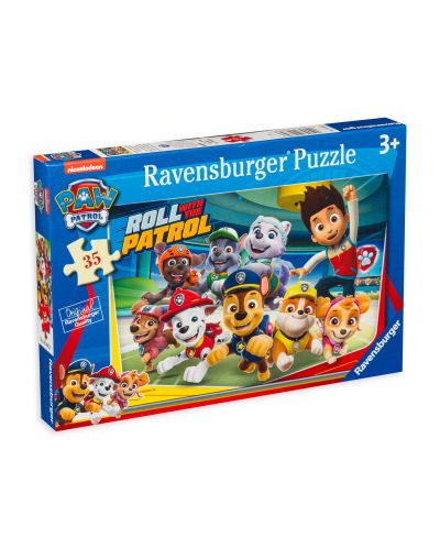 Puzzle Ravensburger din 35 de piese - Patrula cățelușilor 5 - 1