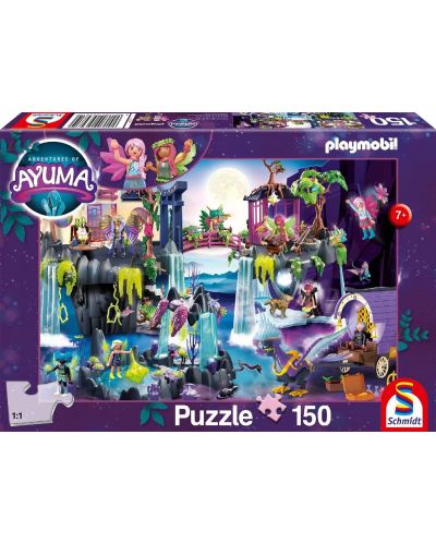 Puzzle Schmidt din 150 de piese - Aventuri Playmobil - 1