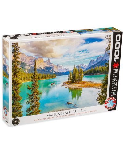  Puzzle Eurographics de 1000 piese - Malign Lake Alberta - 1