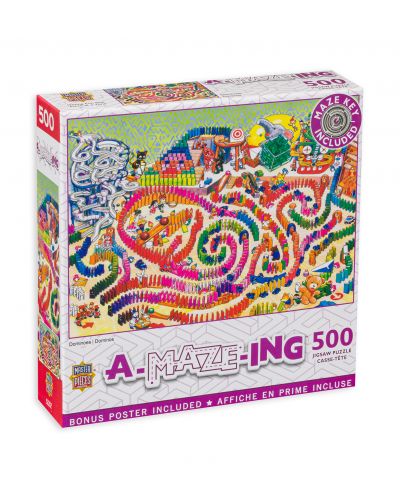 Puzzle Master Pieces din 500 de piese - Domino - 1