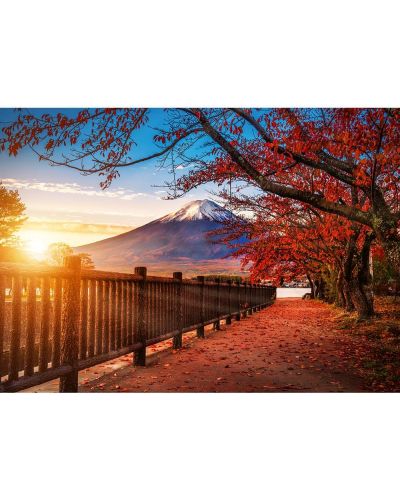 Puzzle Trefl din 1000 piese - Muntele Fuji, Japonia  - 2