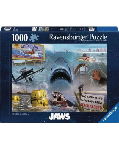 Puzzle Ravensburger  din 1000 de piese  - Fălcile - 1