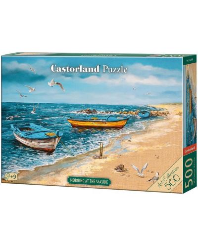 Puzzle Castorland 500 Pieces - Dimineața pe plajă  - 1
