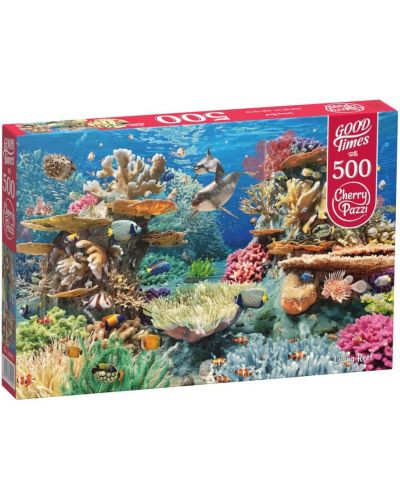 Puzzle Cherry Pazzi 500 bucăți - The Living Reef - 1