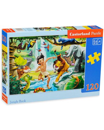 Puzzle Castorland de 120 piese - Jungle Book - 1