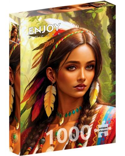 Puzzle Enjoy din 1000 de piese - Indiancă - 1