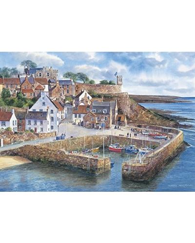 Puzzle Gibsons de 1000 piese - Portul Crail, Scotia, Terry Harrison - 2