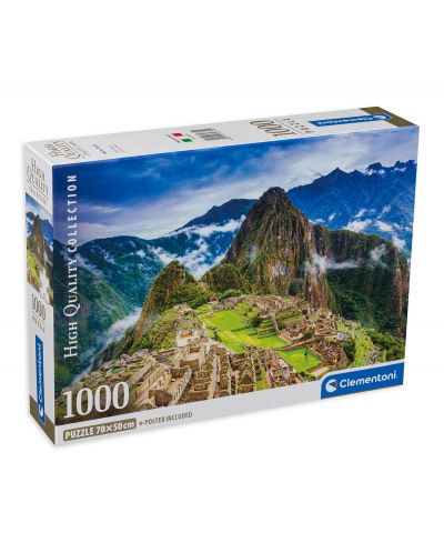 Puzzle Clementoni din 1000 de piese - Machu Picchu - 1