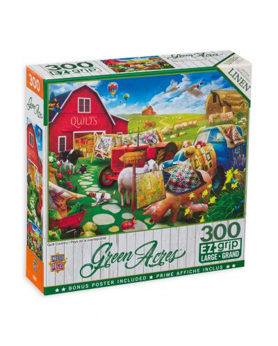 Puzzle Master Pieces 300 XXL - Farmland - 1