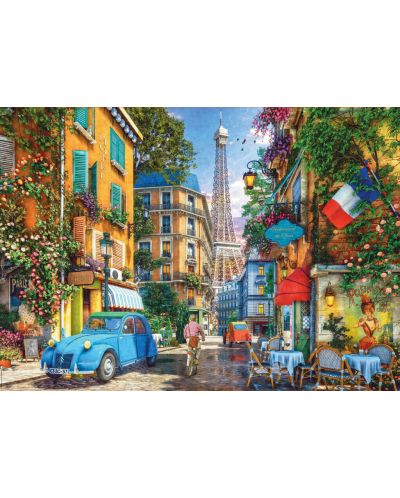 Puzzle Educa din 4000 de piese - Strazile vechi din Paris - 2