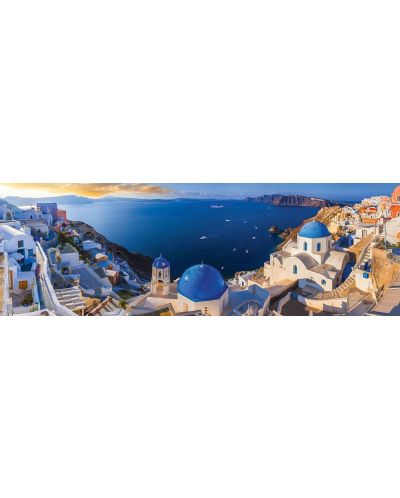 Puzzle panoramic Eurographics de 1000 piese - Santorini, Grecia - 2