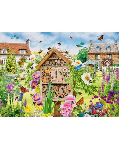 Puzzle Trefl din 1000 piese - Casă pentru albine  - 2