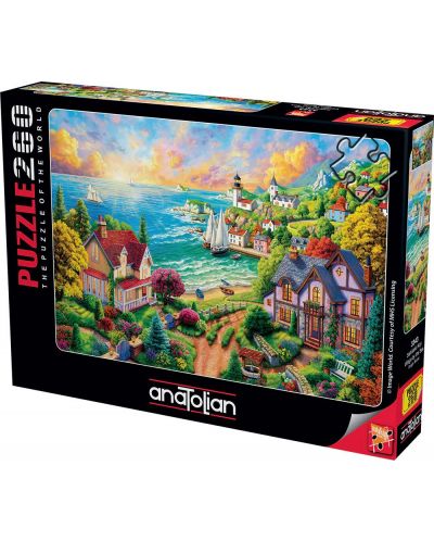 Puzzle Anatolian din 260 piese - Un sat la malul mării - 1