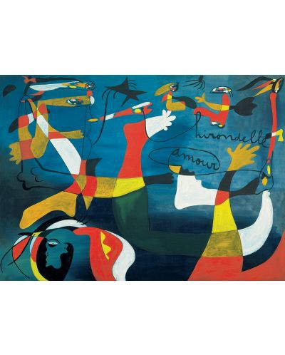 Puzzle Eurographics de 1000 piese – Iubire amara, Joan Miro - 2