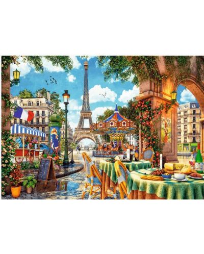 Puzzle Trefl de 1000 piese -  Parisian morning - 2