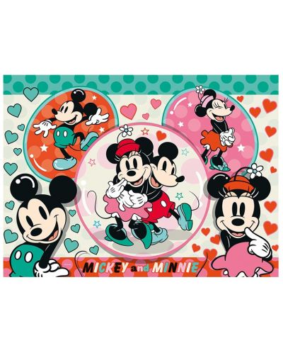 Puzzle Ravensburger de 150 XXL de piese - Mickey Mouse și Minnie Mouse - 2