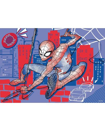 Puzzle de podea Ravensburger din  24 piese - Spiderman - 2