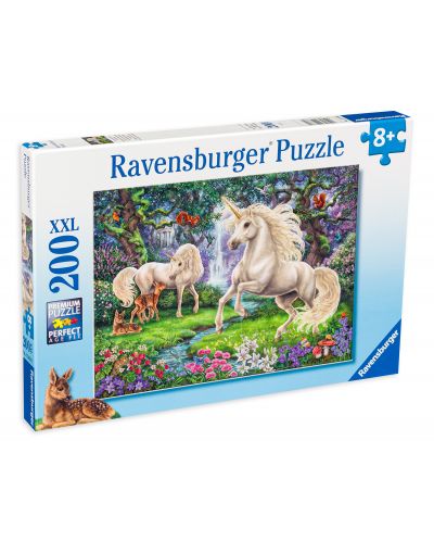 Puzzle Ravensburger de 200 XXL piese -Unicorni mistici - 1