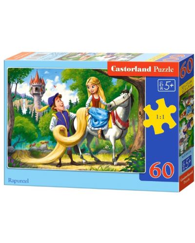 Puzzle Castorland de 60 piese - Rapunzel - 1