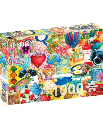 Puzzle Enjoy din 1000 de piese - Sortimente diferite - 1