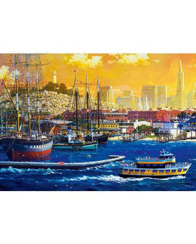 Castorland 500 piese puzzle - San Francisco - 2