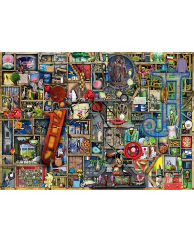 Puzzle Ravensburger 1000 de piese - Alfabetul Awesome "I & J" - 2