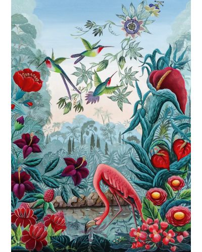 Puzzle Heye de 1000 piese - Exotic Garden Bird Paradise - 2