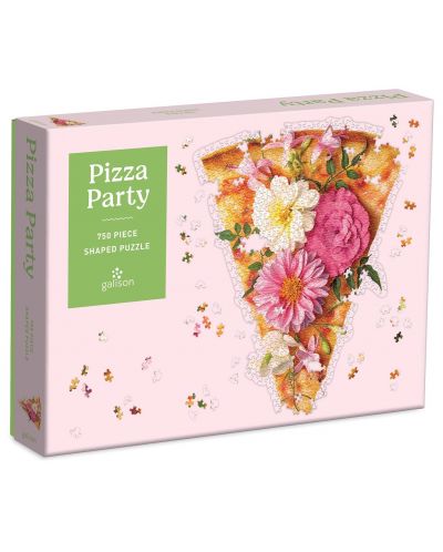 Puzzle Galison de 750 piese - Pizza party - 1