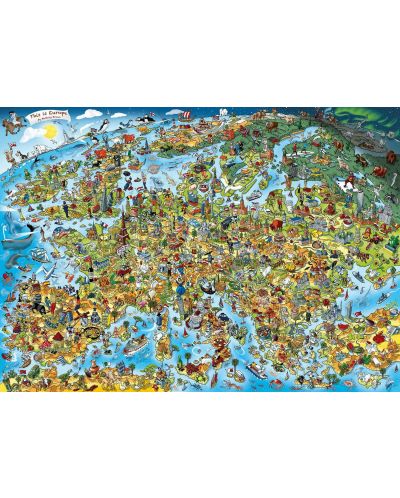 Puzzle Gibsons de 1000 piese - Aceasta este Europa - 2