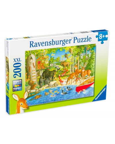 Puzzle Ravensburger de 200 piese - Prietenii din padure - 1
