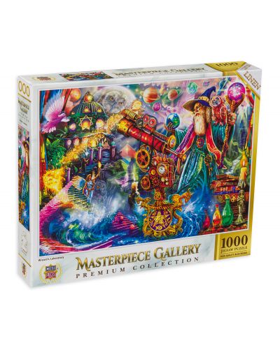 Puzzle Master Pieces 1000 de piese - Laboratorul Vrăjitorului - 1