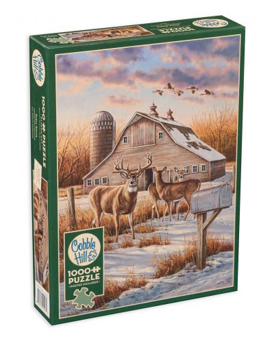 Puzzle Cobble Hill din 1000 de piese - Traseu rural, Rosemary Millette - 1