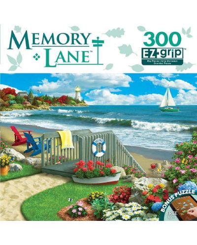 Puzzle Master Pieces de 300 XXL piese -Coastal getaway - 1