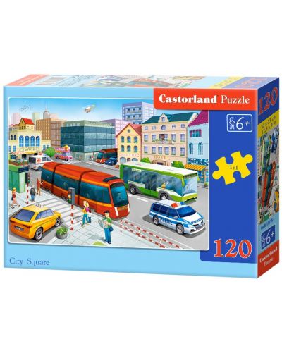 Puzzle Castorland de 120 piese - Mediu urban - 1