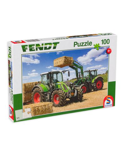 Puzzle Schmidt din 100 de piese - Activitate de tractor - 1