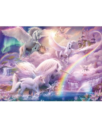 Puzzle Ravensburger de 100 XXL piese - Pegasus Unicorns - 2